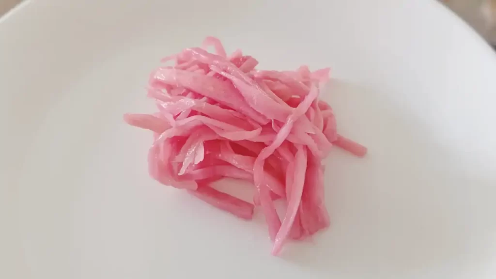 2025年の手作り紅ショウガ