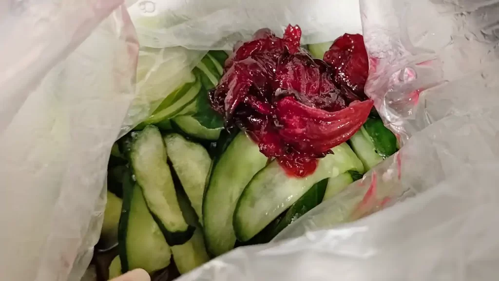 全ての材料を入れたところ