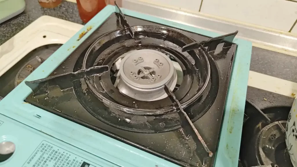 おせちづくりに使用したカセットコンロ